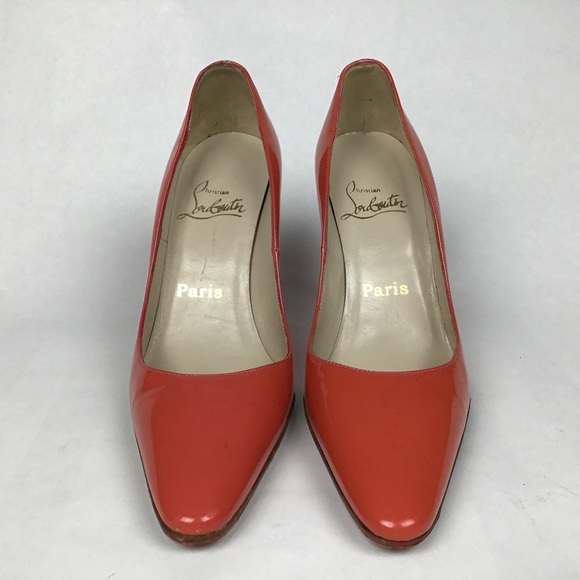 Christian Louboutin So Kate Bright Pink Patent Leather Heels Size 36 - Picture 2 of 10